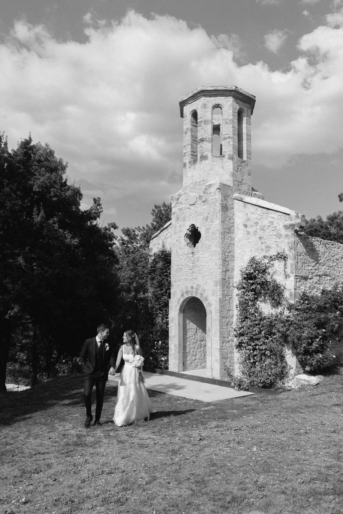 Marika & Charlies wedding at Chateau Engalin