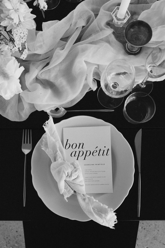 Chateau Engalin wedding banquet