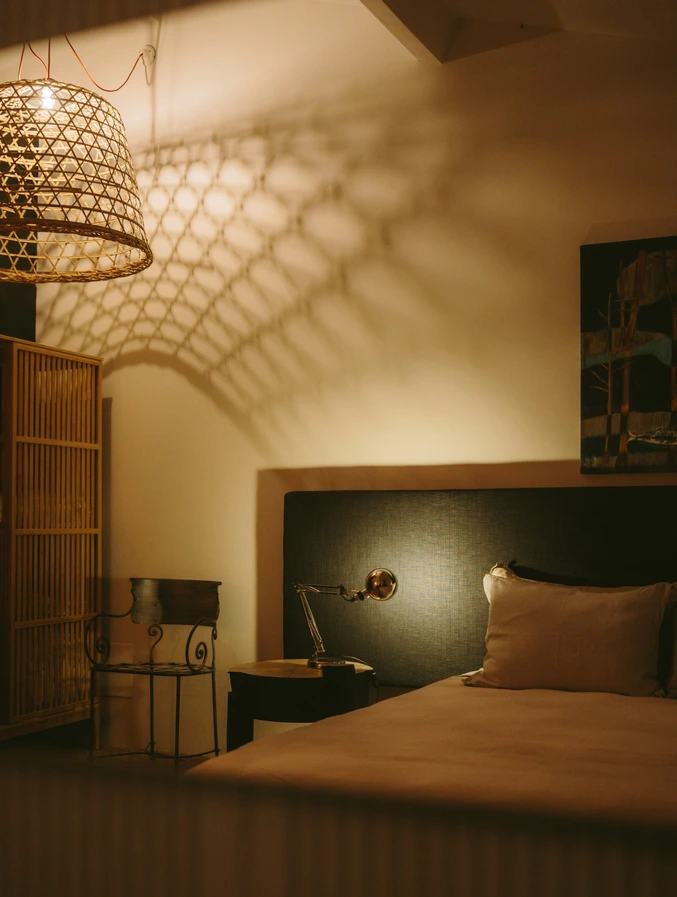 The Woodbarn Bedrooms at Chateau Engalin